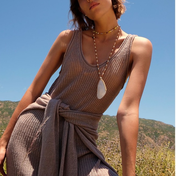 FREE PEOPLE 2pc Knit Dress & Sweater Set Sz Small NWT - Picture 3 of 11